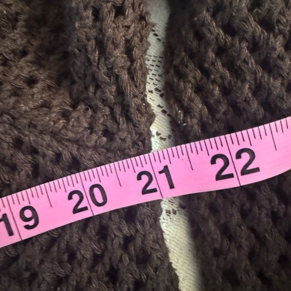 J.Lo Brown Knit Sweater Dress - Picture 7 of 8